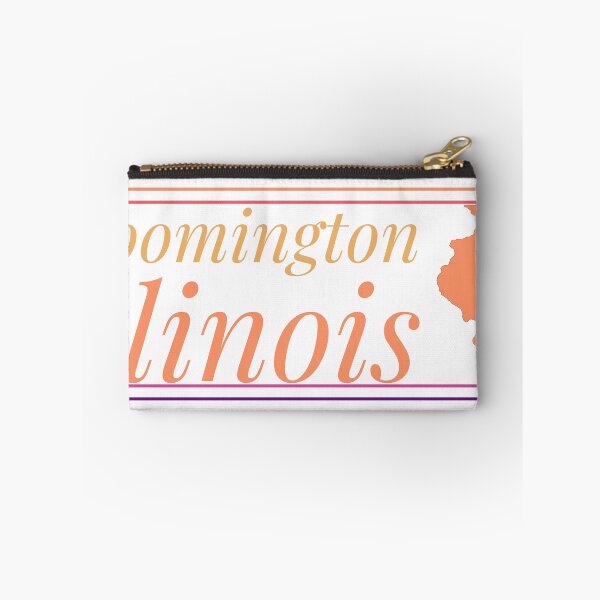 Item preview, Bloomington Illinois City Marked On Map designed and sold by TheIconSmith.