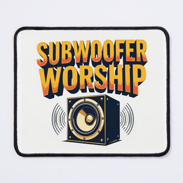 Item preview, Subwoofer Worship Retro Speaker Design designed and sold by FlippoStories.