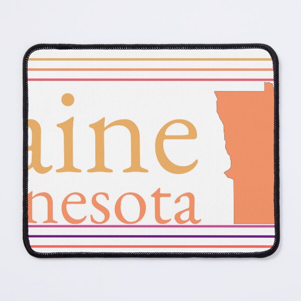 Item preview, Blaine Minnesota City Marked On Map designed and sold by TheIconSmith.