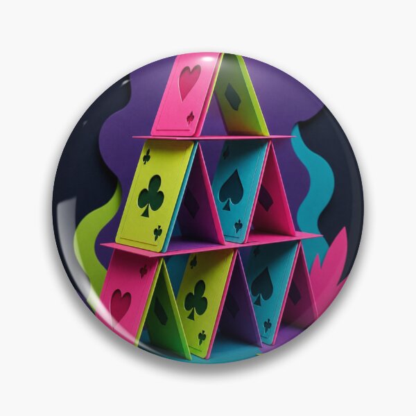 Item preview, Glowing Neon Poker Cards Futuristic Design designed and sold by Mattigiov.