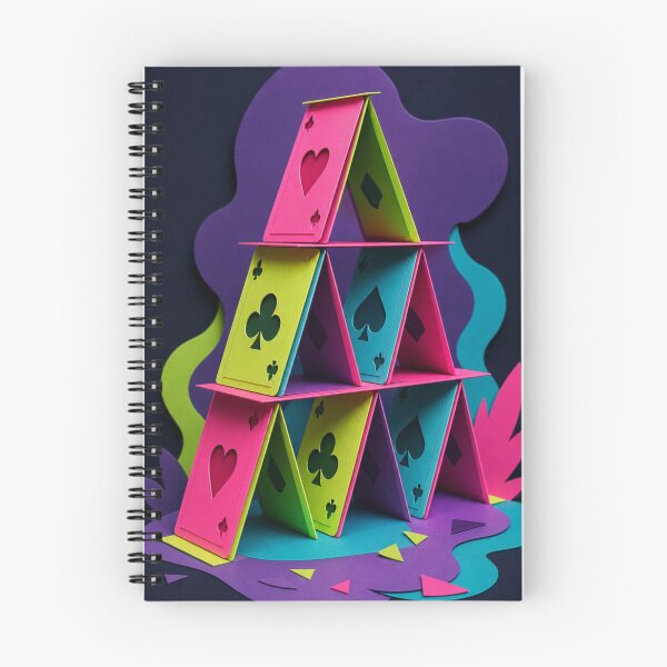 Item preview, Glowing Neon Poker Cards Futuristic Design designed and sold by Mattigiov.