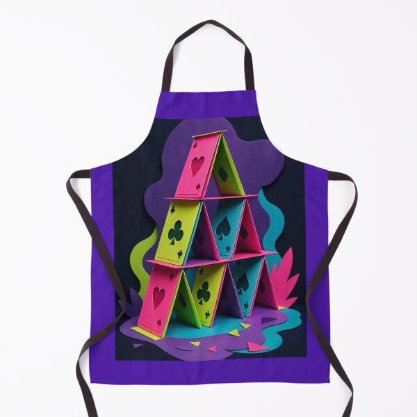 Item preview, Glowing Neon Poker Cards Futuristic Design designed and sold by Mattigiov.