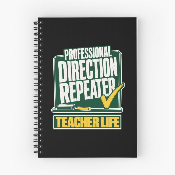 Item preview, Teacher Humor: Professional Direction Repeater designed and sold by pirminio.