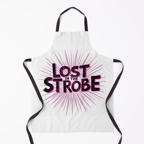 Item preview, Lost in the Strobe Retro Typography Art designed and sold by FlippoStories.