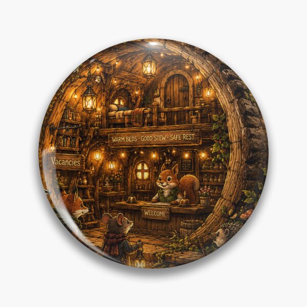 Item preview, Cozy Fantasy Tavern Inn designed and sold by InkPixell.