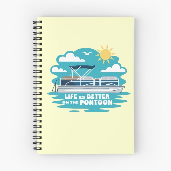 Item preview, Life is Better On The Pontoon Boat Funny Boating Lake Gift designed and sold by Colorfulman.