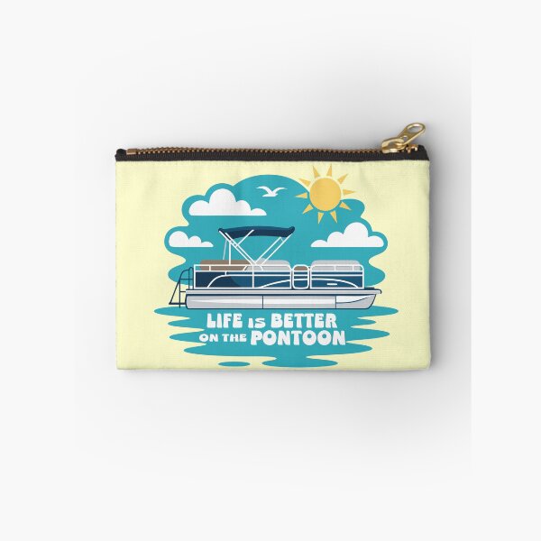 Item preview, Life is Better On The Pontoon Boat Funny Boating Lake Gift designed and sold by Colorfulman.