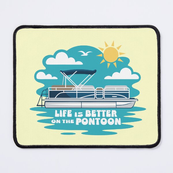 Item preview, Life is Better On The Pontoon Boat Funny Boating Lake Gift designed and sold by Colorfulman.