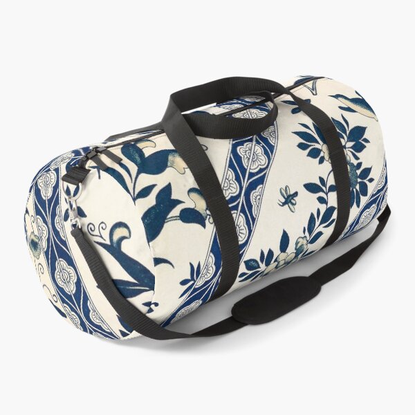 Item preview, Vintage Blue and White Chinoiserie Floral Pattern designed and sold by The Ravens Ballad.