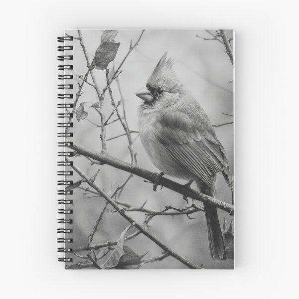 Item preview, A Cardinal among bare winter branches, Birds in Motion designed and sold by CDC40.