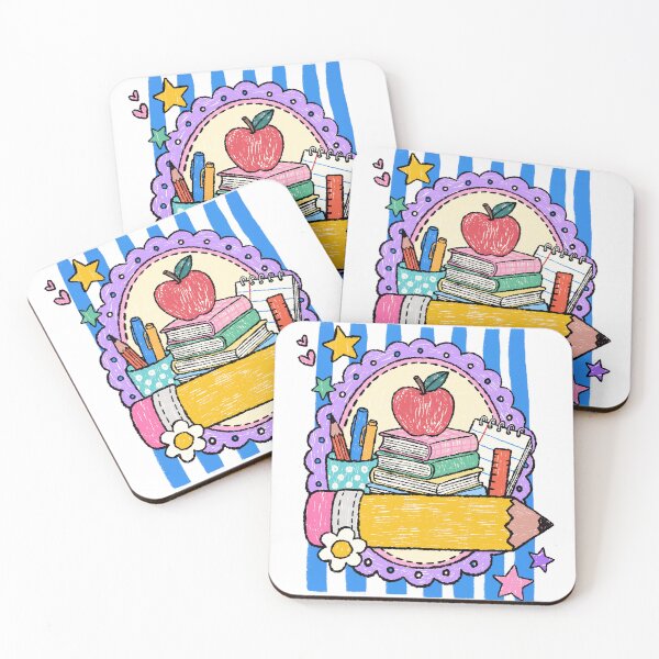 Item preview, Back To School Badge Apple Books designed and sold by suechtmpoa.