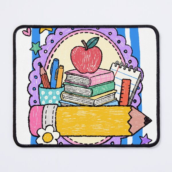 Item preview, Back To School Badge Apple Books designed and sold by suechtmpoa.