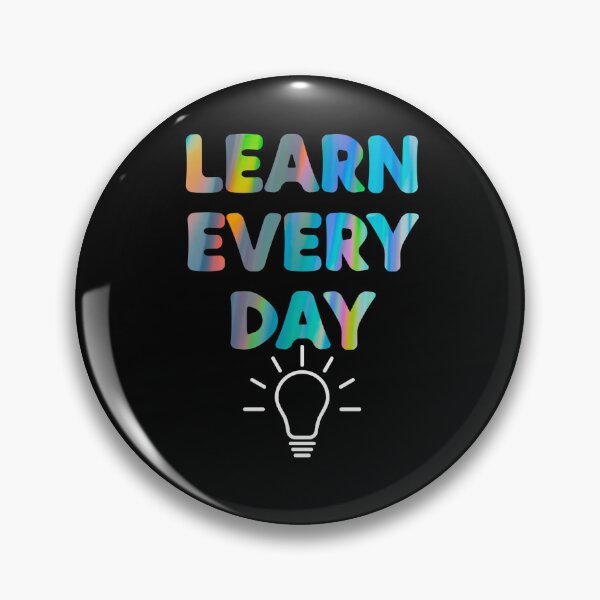 Item preview, Learn Every Day Motivational Typography Design designed and sold by EDUCATION & FESTIVAL.