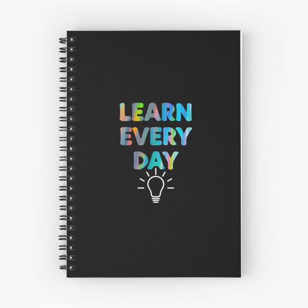 Item preview, Learn Every Day Motivational Typography Design designed and sold by EDUCATION & FESTIVAL.