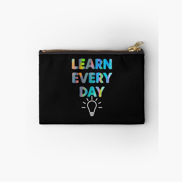 Item preview, Learn Every Day Motivational Typography Design designed and sold by EDUCATION & FESTIVAL.