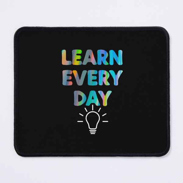 Item preview, Learn Every Day Motivational Typography Design designed and sold by EDUCATION & FESTIVAL.