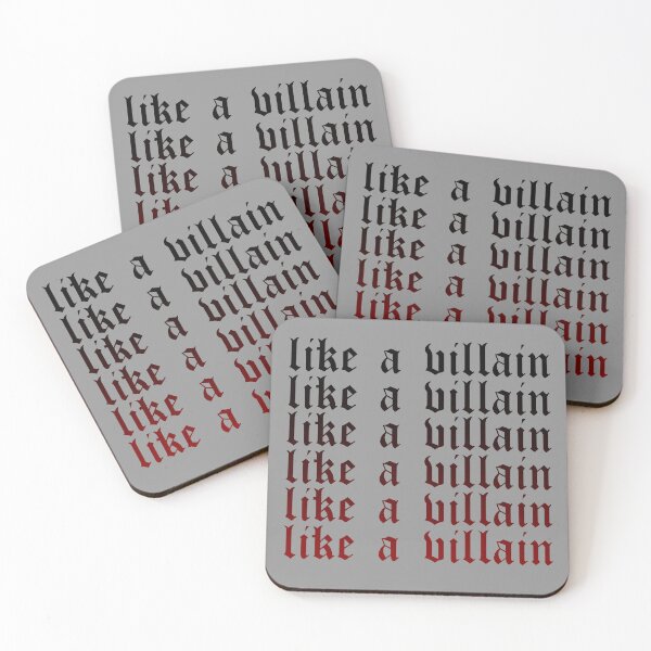 Item preview, Like a Villain - Bad Omens Song Lyrics designed and sold by letizzart designs.