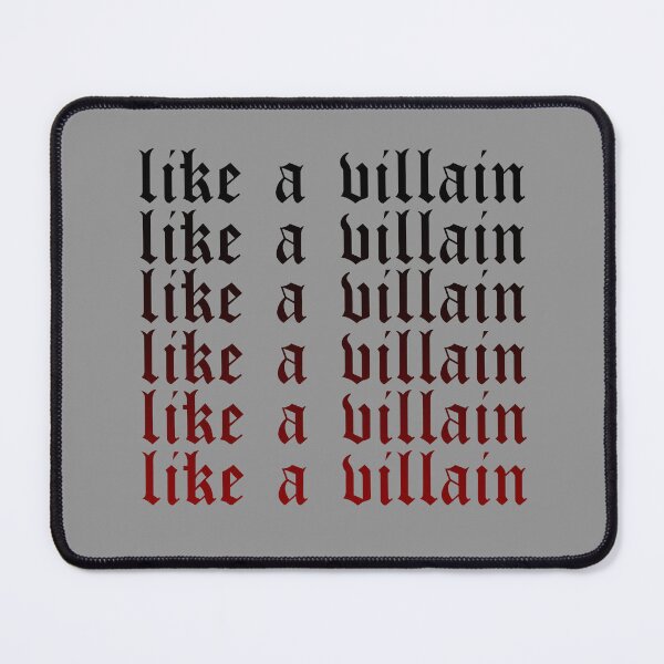 Item preview, Like a Villain - Bad Omens Song Lyrics designed and sold by letizzart designs.