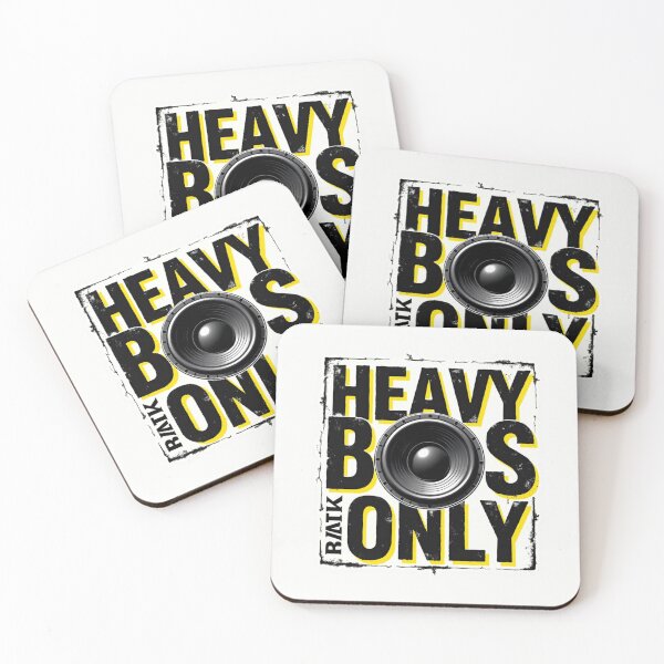 Item preview, Heavy Bass Only Music Speaker Graphic designed and sold by FlippoStories.