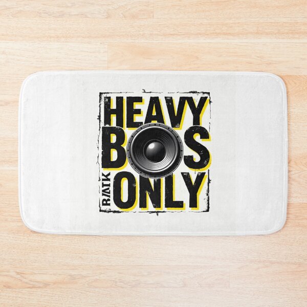 Item preview, Heavy Bass Only Music Speaker Graphic designed and sold by FlippoStories.