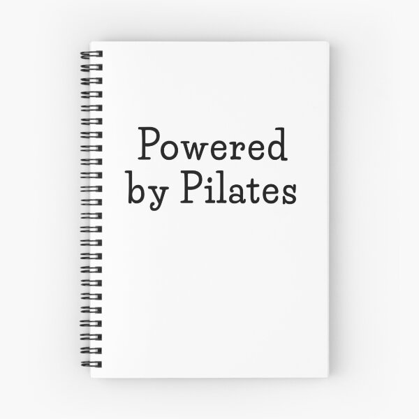 Item preview, Powered by pilates fun Minimalist Motivational Typography for Pilates Girls designed and sold by GenZenClub.