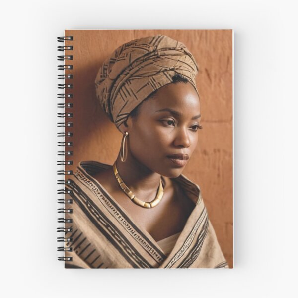 Item preview, Fashion - Woman in Turban and Shawl, Natural Elegance and African Heritage designed and sold by Beat-It.