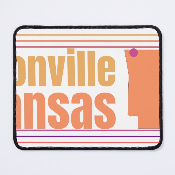 Item preview, Bentonville Arkansas City Marked On Map designed and sold by TheIconSmith.