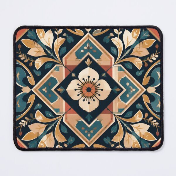 Item preview, Elegant Art Deco Floral Pattern | Vintage Botanical Geometric Design designed and sold by My Gluten Free Life UK.