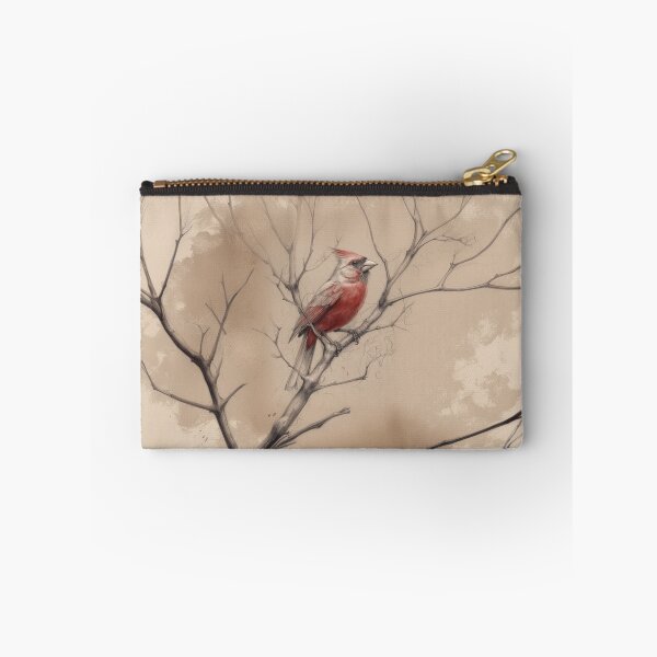 Item preview, A Cardinal among bare winter branches, Birds in Motion designed and sold by CDC40.