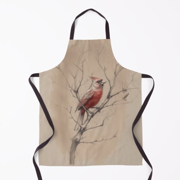 Item preview, A Cardinal among bare winter branches, Birds in Motion designed and sold by CDC40.