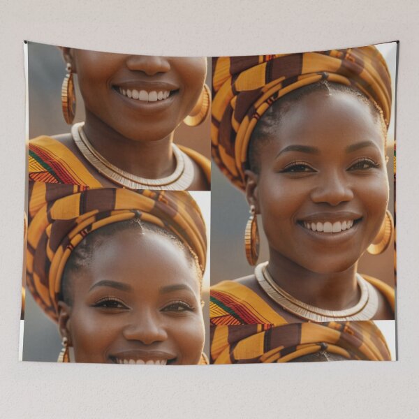 Item preview, Fashion - Woman Wearing a Gele, Contemporary Afro-Bohemian Style designed and sold by Beat-It.