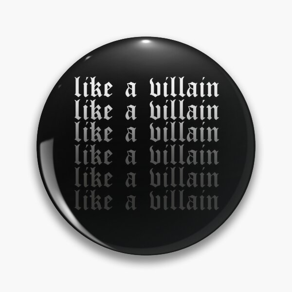 Item preview, Like a Villain - Bad Omens Song Lyrics designed and sold by letizzart designs.