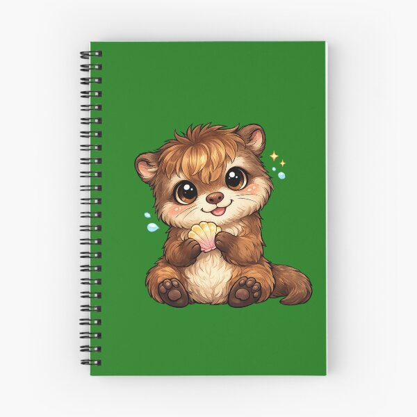 Item preview, Cute Otter | Adorable Animal Typography Design designed and sold by VasiArtLab.