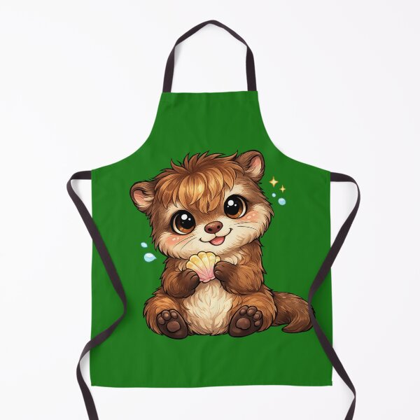 Item preview, Cute Otter | Adorable Animal Typography Design designed and sold by VasiArtLab.