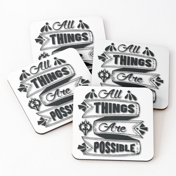 Item preview, All Things Are Possible designed and sold by Awarrie.