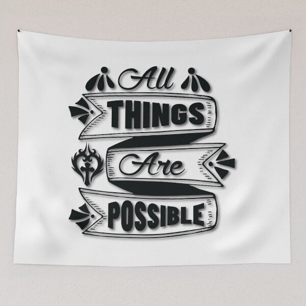 Item preview, All Things Are Possible designed and sold by Awarrie.
