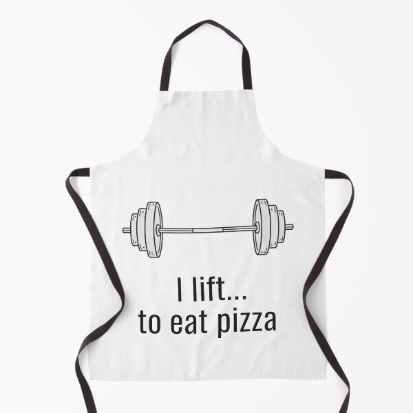 Item preview, Funny I Lift To Eat Pizza Barbell Gym Humor designed and sold by Amir Faysal.