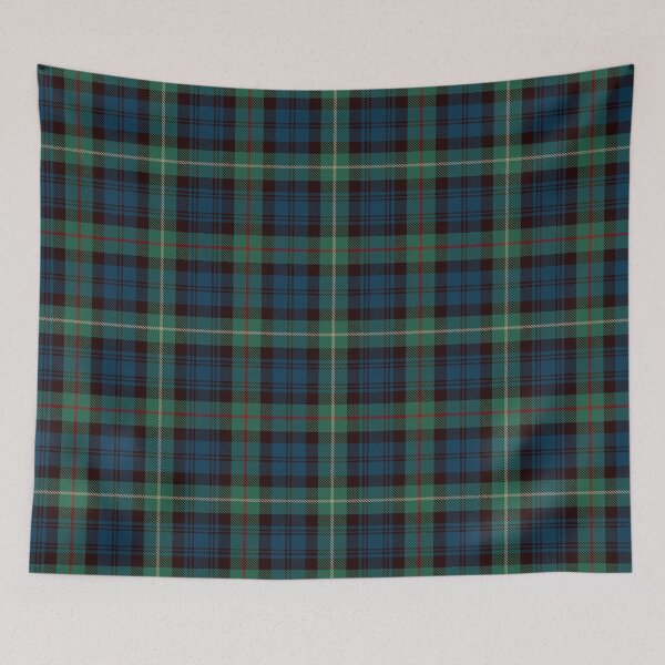 Item preview, Green, Blue and Black Tartan Pattern designed and sold by TeeGeeTees.