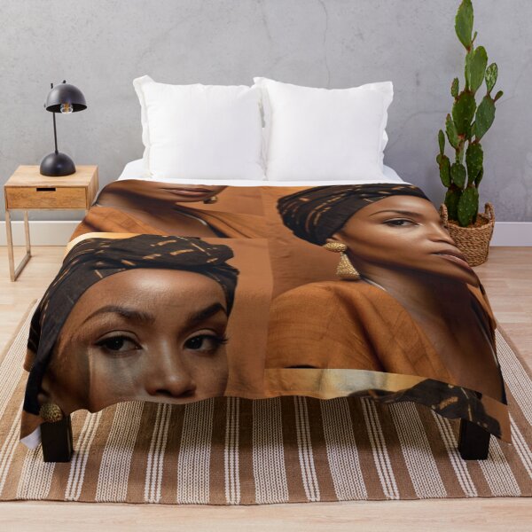 Item preview, Portrait - Afro-Bohemian Woman, Ethnic Inspiration and Contemporary Style designed and sold by Beat-It.