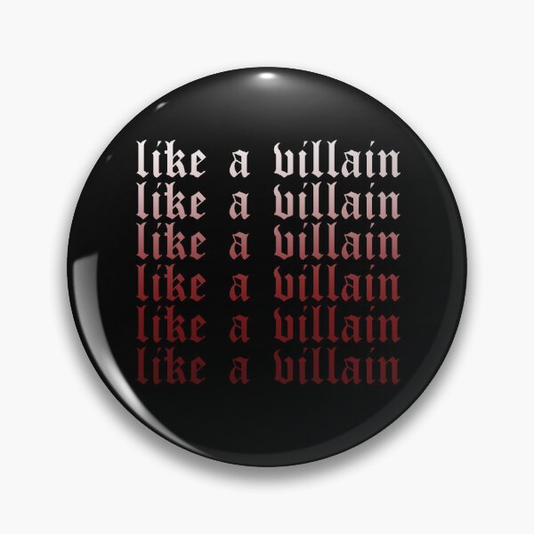Item preview, Like a Villain - Bad Omens Song Lyrics designed and sold by letizzart designs.
