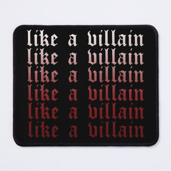 Item preview, Like a Villain - Bad Omens Song Lyrics designed and sold by letizzart designs.