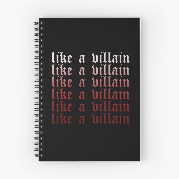 Item preview, Like a Villain - Bad Omens Song Lyrics designed and sold by letizzart designs.