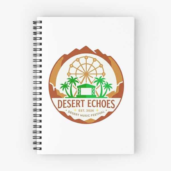 Item preview, Desert Echoes 2026 Festival designed and sold by YounexxART.