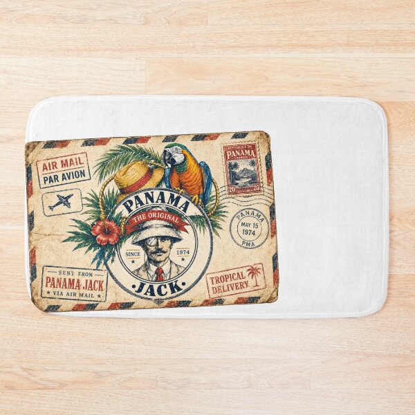 Item preview, The Best of Panama Jack Vintage Original Logo Caribbean Collection for Living Classic Style designed and sold by best-of-panama.