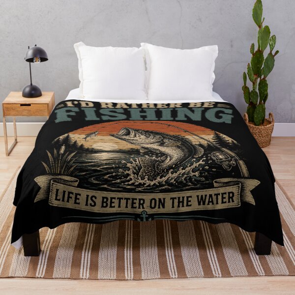 Item preview, I'd Rather Be Fishing designed and sold by RetroPlus.