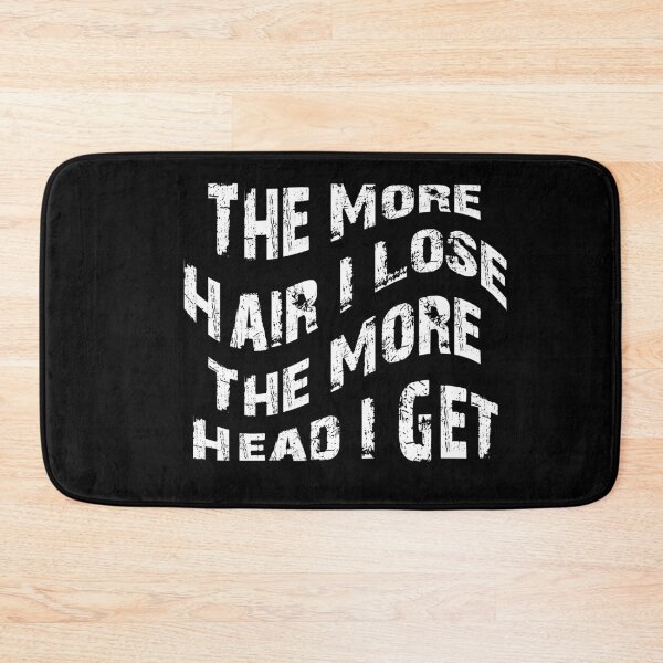 Item preview, The More Hair I Lose The More Head I Get T-Shirt – Funny Shirt, Cute Graphic Shirt designed and sold by Artimax-Studio.