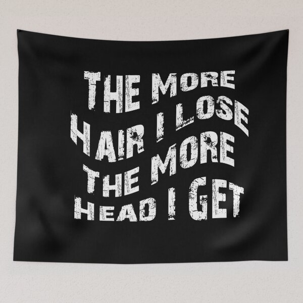 Item preview, The More Hair I Lose The More Head I Get T-Shirt – Funny Shirt, Cute Graphic Shirt designed and sold by Artimax-Studio.