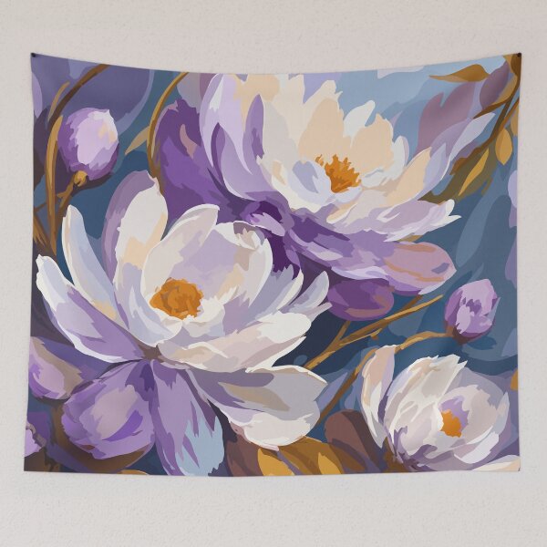 Item preview, Purple Peony Garden – Romantic Floral Art designed and sold by ArtByBoya.