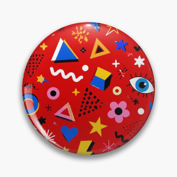 Item preview, Bold Memphis Pattern | Retro 80s Geometric Pop Art Design designed and sold by My Gluten Free Life UK.