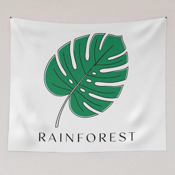 Item preview, Vibrant Green Monstera Leaf Tropical Botanical Art designed and sold by Amir Faysal.